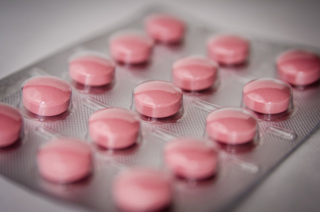 A representation of mifepristone, the first part of the abortion pill
